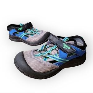 Osh Kosh Bump Toe Athletic Sporty Washable Play Sandals Sneakers Size 11